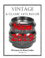 Vintage & Classic Lens Repair - 50 Lenses for Kine-Exakta